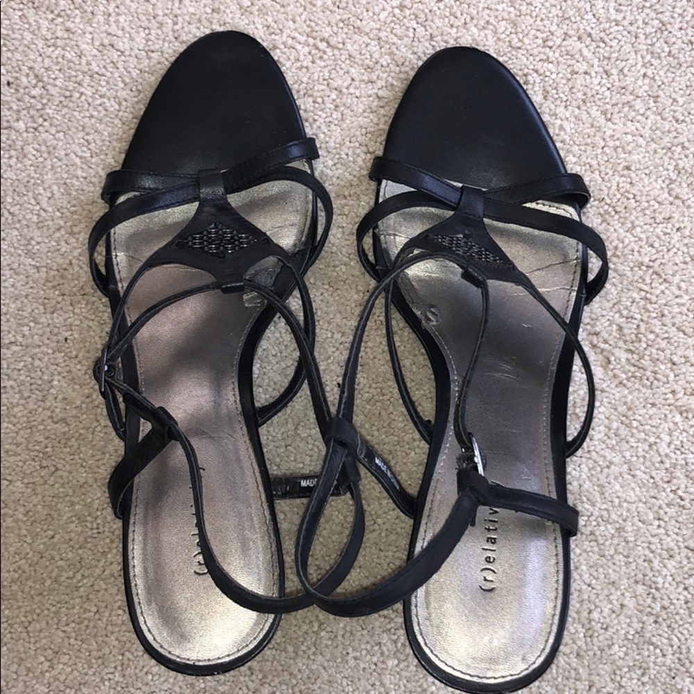 Relativity Wedge Strappy Sandals